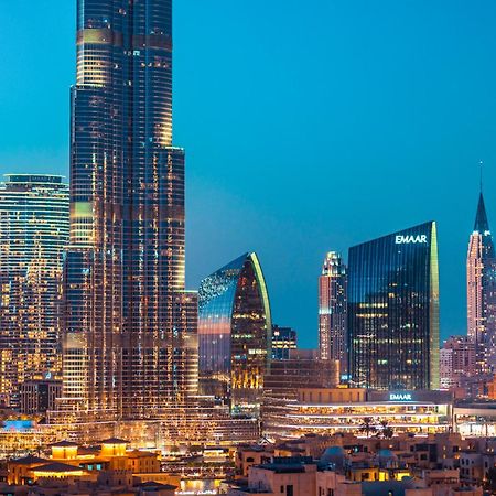 Elite Royal Apartment - Panoramic Full Burj Khalifa, Fountain & Skyline View - Baron Dubai Dış mekan fotoğraf