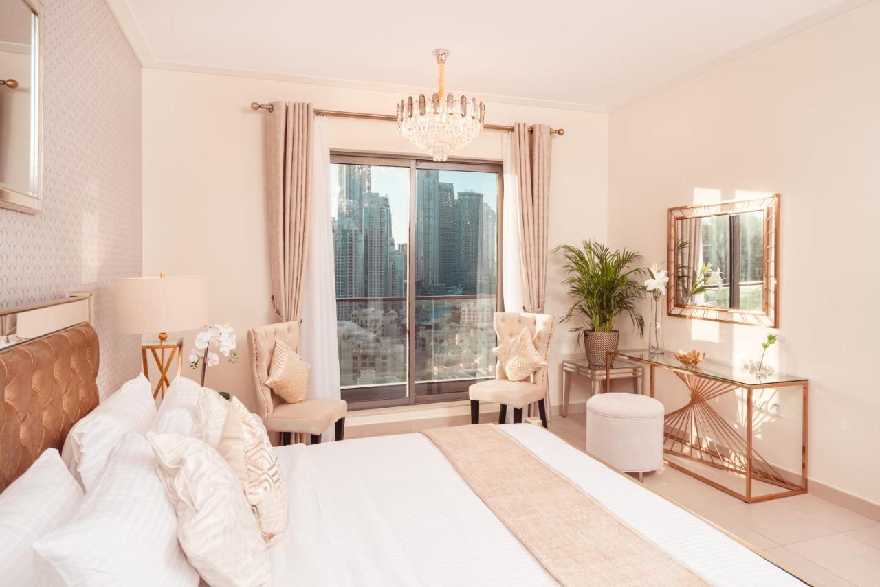 Elite Royal Apartment - Panoramic Full Burj Khalifa, Fountain & Skyline View - Baron Dubai Dış mekan fotoğraf