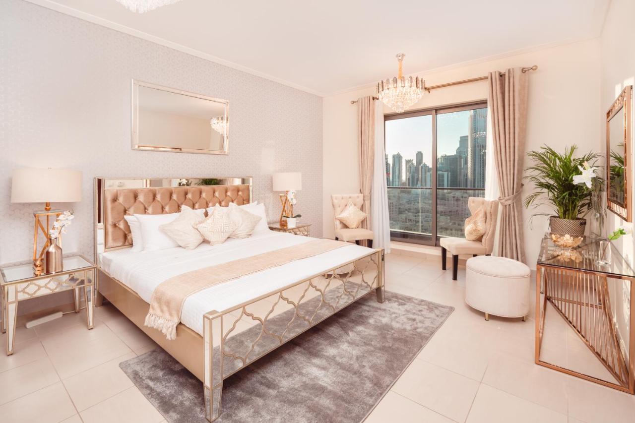 Elite Royal Apartment - Panoramic Full Burj Khalifa, Fountain & Skyline View - Baron Dubai Dış mekan fotoğraf