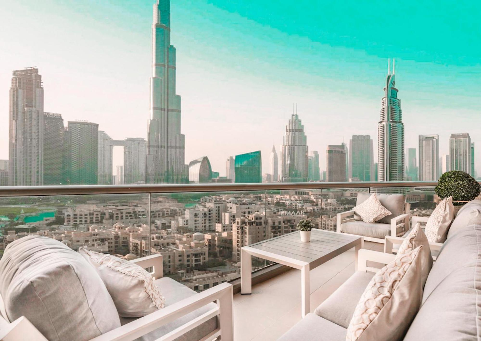 Elite Royal Apartment - Panoramic Full Burj Khalifa, Fountain & Skyline View - Baron Dubai Dış mekan fotoğraf