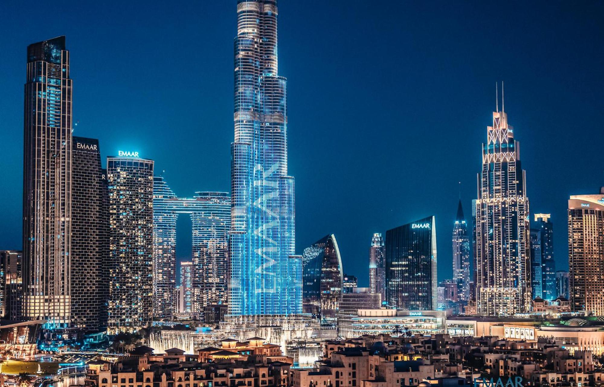 Elite Royal Apartment - Panoramic Full Burj Khalifa, Fountain & Skyline View - Baron Dubai Dış mekan fotoğraf